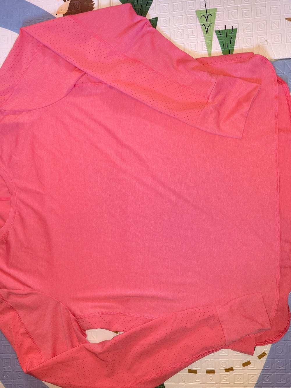 Avia Hot Pink Long Sleeve Athletic Top